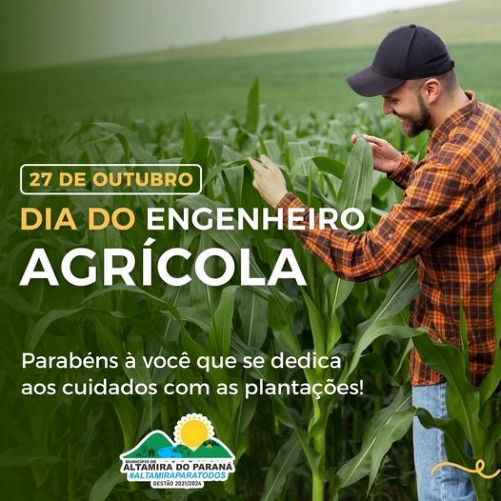 27 de Outubro l Dia do Engenheiro Agrícola!