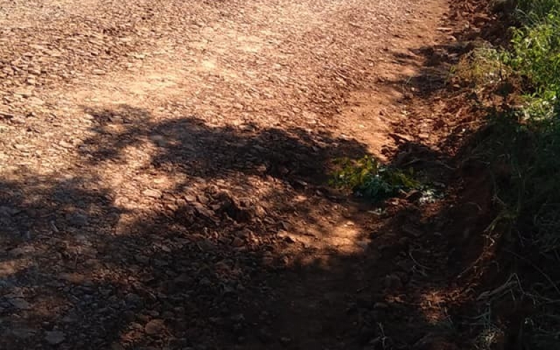 Com Deus na frente Hoje os trabalhos Continuou saída de Altamira do Paraná Estrada