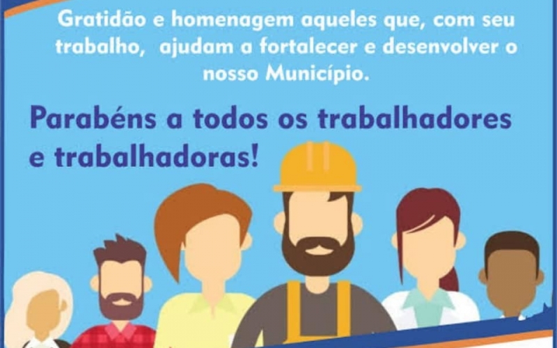 FELIZ DIA DO TRABALHADOR!