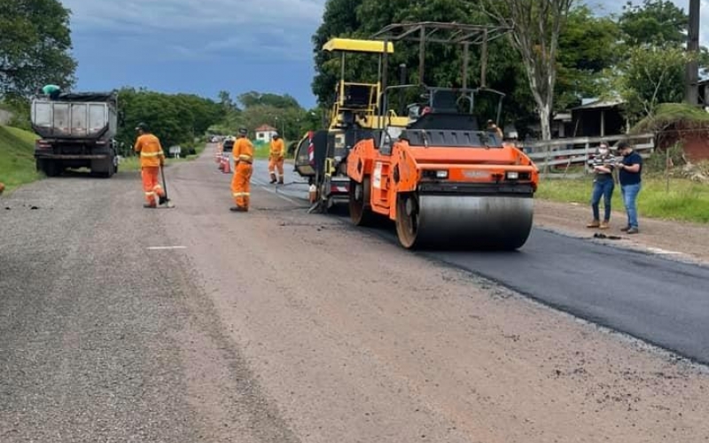 INICIOU-SE as OBRAS de RECAPEAMENTO da PR-364