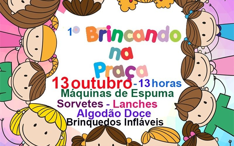 Em Altamira festa das crianças será domingo dia 13 na Praça