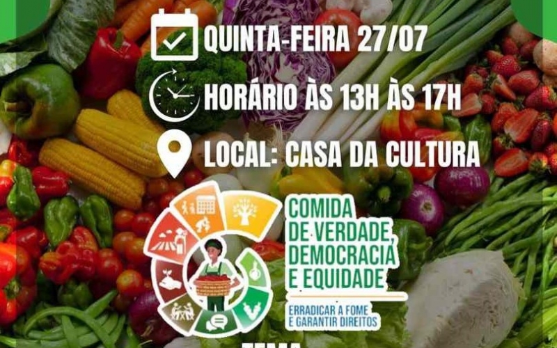  lV° Conferência Municipal de Segurança Alimentar e Nutricional.