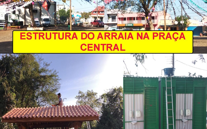 PREPARAÇÃO DE FESTIVIDADES SEGUE A TODO VAPOR EM ALTAMIRA