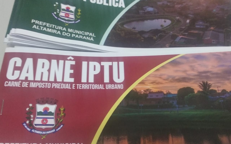 Prefeitura de Altamira inicia entrega do IPTU 2019 com desconto para pagamento a vista