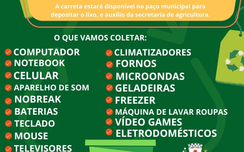 ALTAMIRA FARÁ COLETA DE LIXO ELETRÔNICO