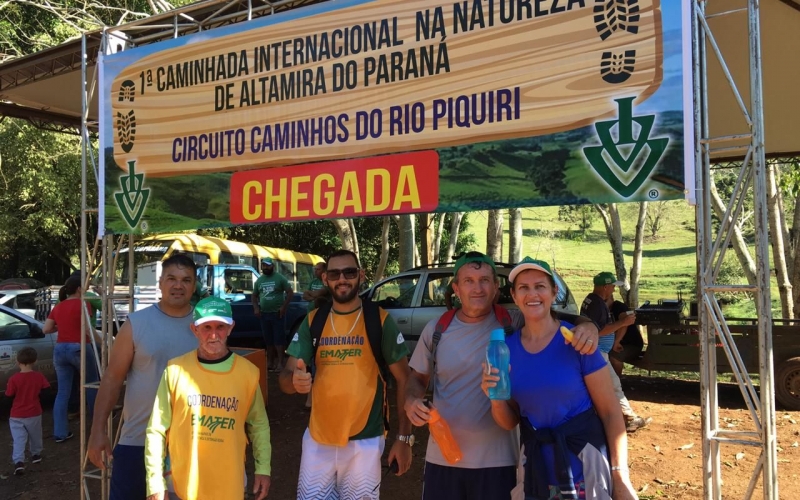 Altamira do Paraná realizou primeira Caminhada Internacional na Natureza