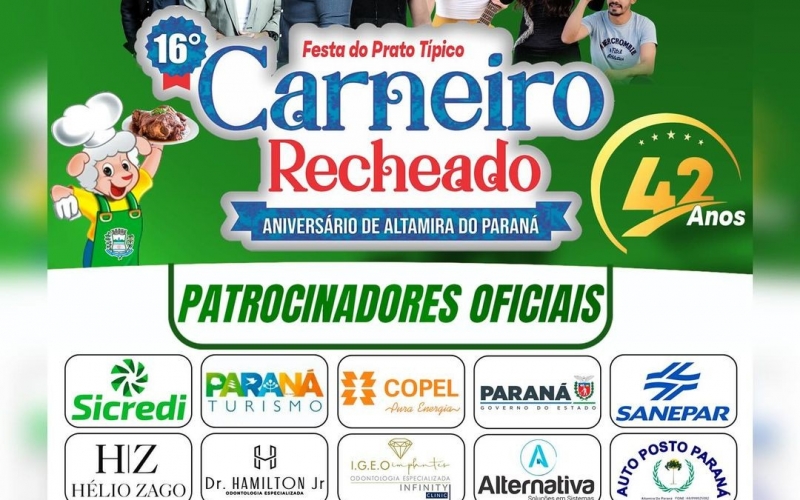 A Administração Municipal agradece a todos os Patrocinadores que de alguma forma estão contribuindo para a realização desse evento tradicional em noss