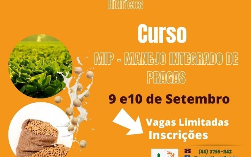 CURSO GRATUITO DO MANEJO INTEGRADO DE PRAGAS