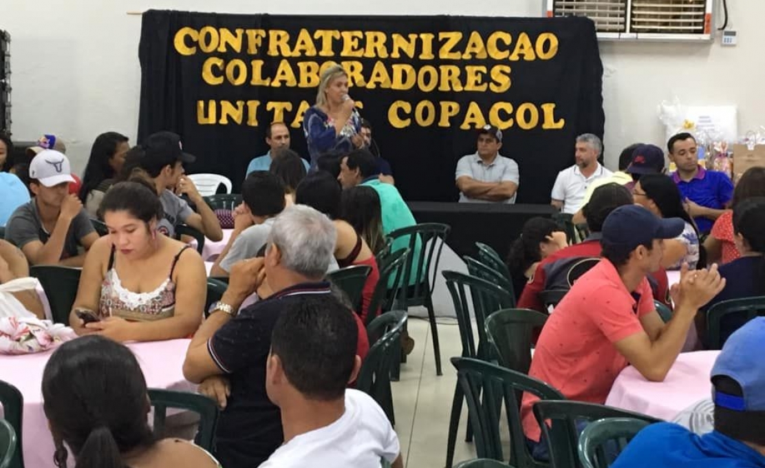 Colaboradores da Unitá e Copacol participam de confraternização em Altamira do Paraná