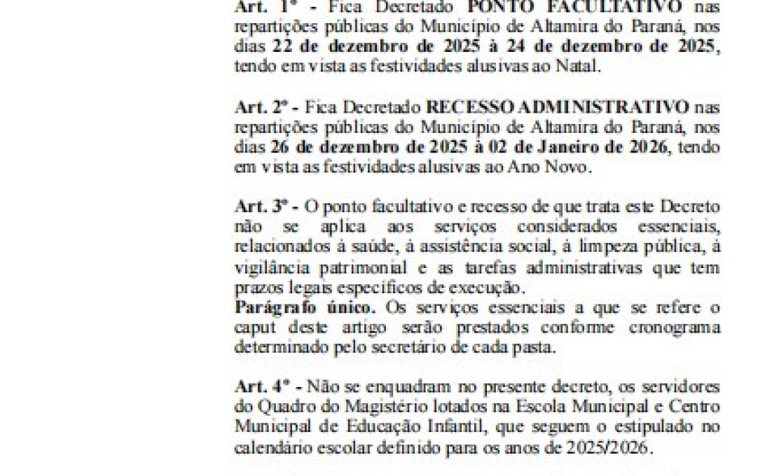 DECRETO Nº 074/2025