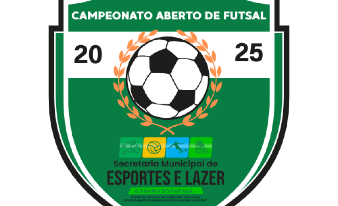 REGULAMENTO CAMPEONATO ABERTO DE FUTSAL 2025