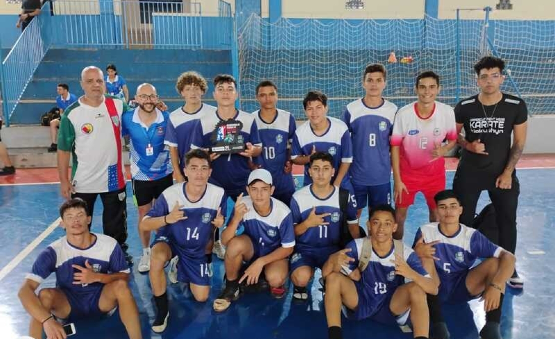 Futsal Sub 17 é vice campeão em Campina da Lagoa